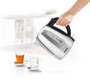 Princess Hervidor de Agua 236023, 1L, 2200W, Plateado